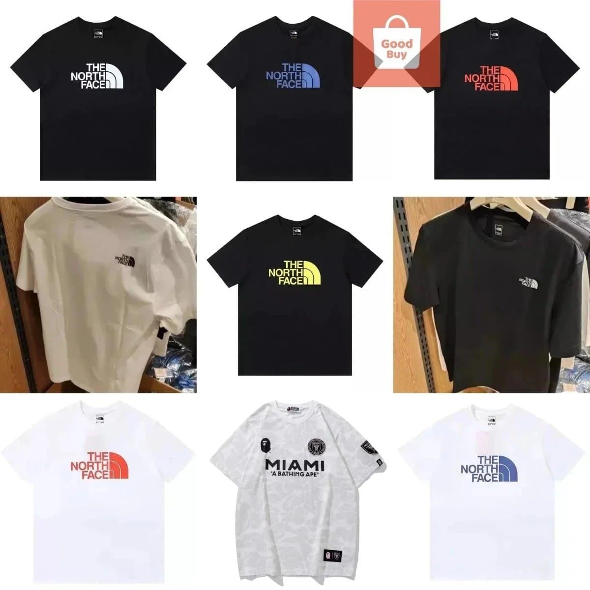 The North Face T-Shirts Collection - Multiple Colors & Designs
