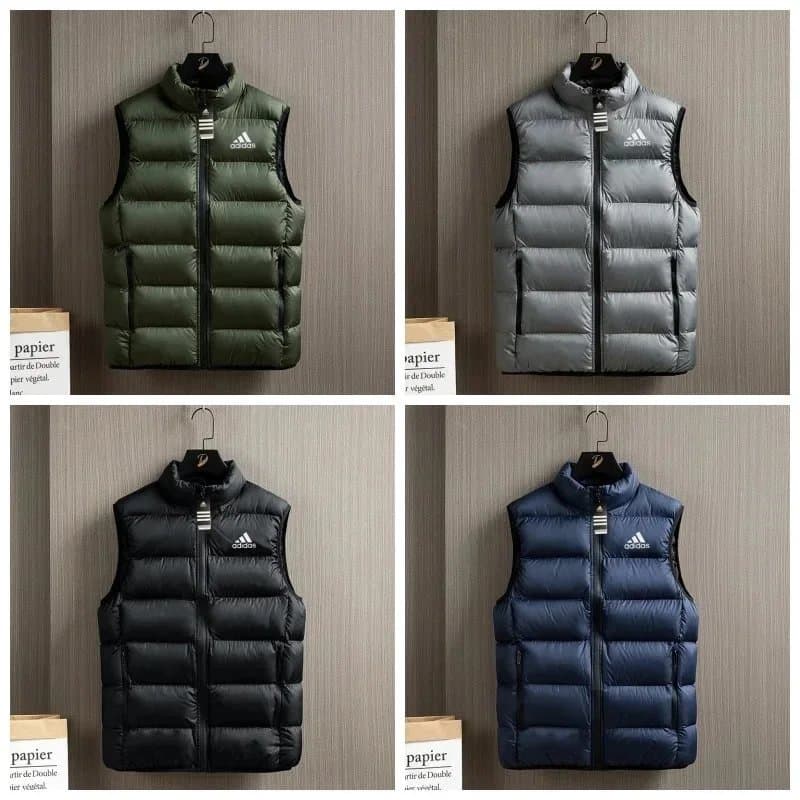 Adidas Puffer Vest for Men - Lightweight Warm Gilet