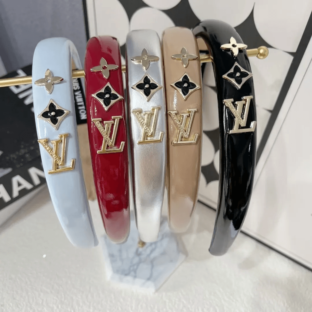 LV Monogram Headbands in Multiple Colors